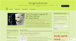 Desktop Screenshot of integritysources.com